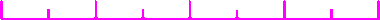 barre regle rose